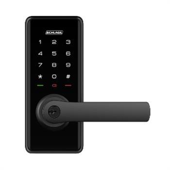 Lever Lock Ease S2 Smart GR9 Black SREEAS2GR9BL Schlage