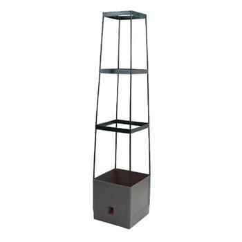 Tomato Tower 3 Tier with Pot Slate Grey