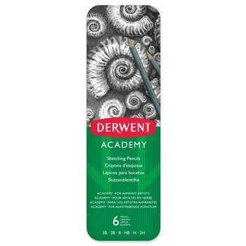 Sp- Pencil Derwent Academy Sketching Tin 6