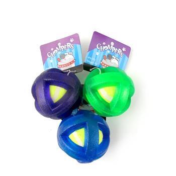 Dog Toy Boingo Ball 7.5cm Assorted Colours