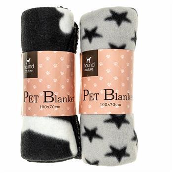 Pet Blanket Plush Printed 100x70cm