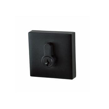 Double Cylinder Deadbolt Square Black