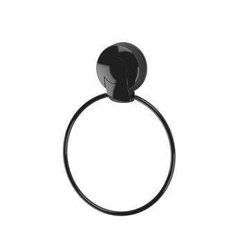 Ultraloc Towel Ring Black