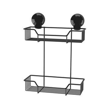 Ultraloc 2 Tier Rectangular Caddy Black