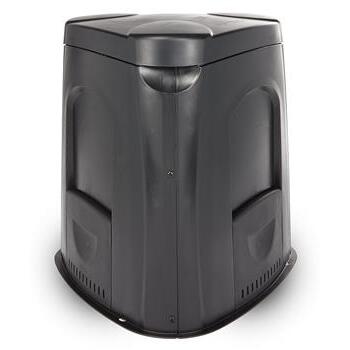 Compost Bin 240L Flat Pack Black Recycled Plastic