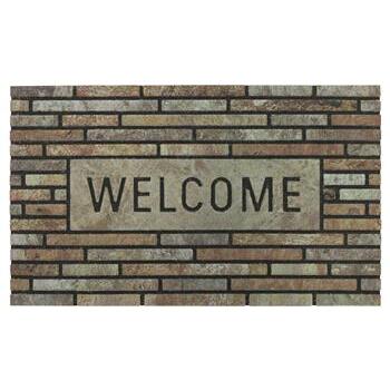 Door Mat Welcome Slate Masterpiece 45cm x 75cm