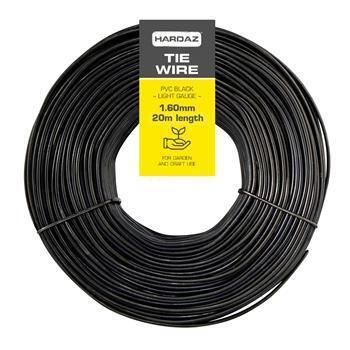 Tie Wire PVC Black 1.60 x 20m