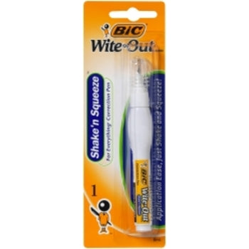 Correction Pen Bic Shake And Squeeze Hang Sell