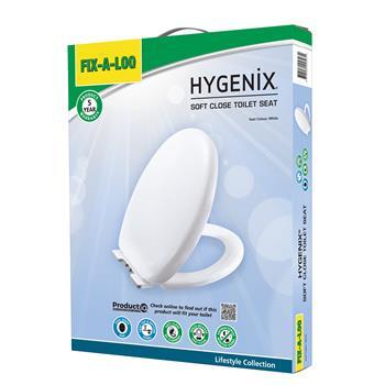 Toilet Seat Hygenix Soft Close Fix-A-Loo