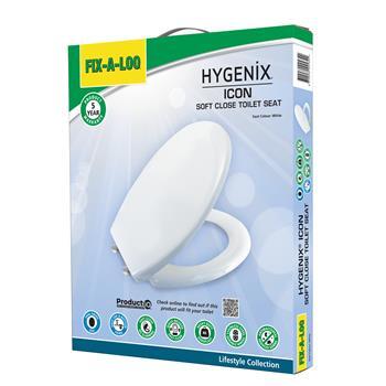 Toilet Seat Hygenix Premium Soft Close Fix-A-Loo