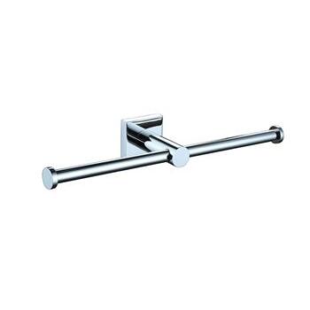 Double Toilet Roll Holder Square Ss304 Cp Cd1 15021