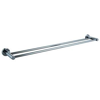 Double Towel Rail 800Mm Round Ss304 Cp Cd1 14015