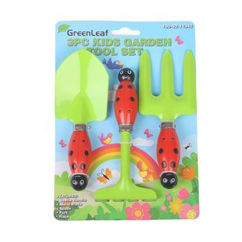 Garden Kids Tool Set Beetle 3 Piece Greenleaf