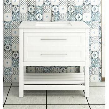 Vanity Freestanding White 1TH Orlando MCVORLFR9001TH 1/2