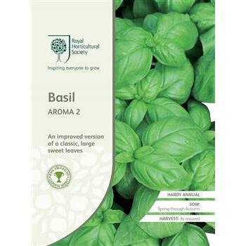 Seeds Basil Aroma 2 RHS