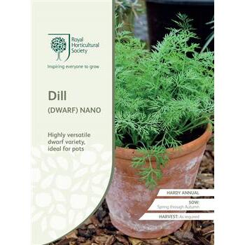 Seeds Dill Nano Dwarf RHS