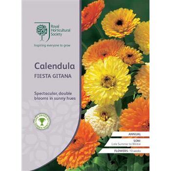 Seeds Calendula Fiesta Gitana RHS