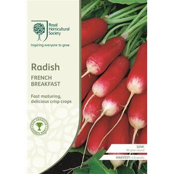 Seeds Radish French Breakfast RHS