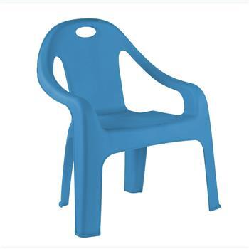 Chair Kids Plastic Blue