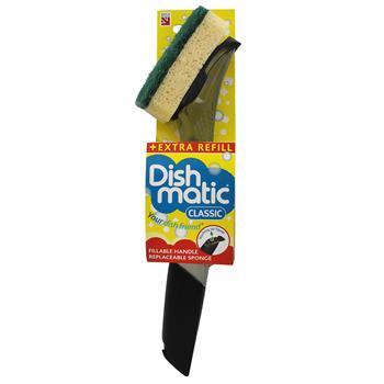 Scourer Classic Handle + Extra Refill Dishmatic