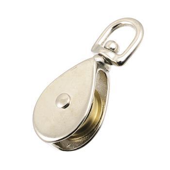 Pulley NP/Brass 38mm Bulk Pk1