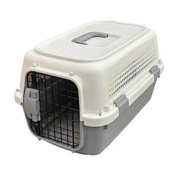 Carrier Pet Metal Door Grey 33x58x37cm