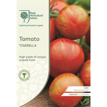 Seeds Tomato Tigerella RHS