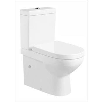 Toilet Suite Back To Wall Rimless Paris Cak-T004 1/2