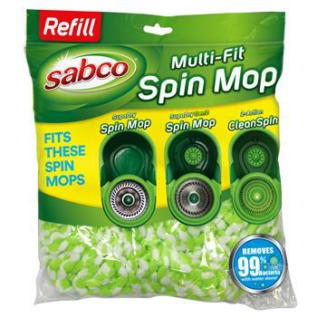 Mop Refill Spin Multi-Fit Sabco