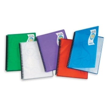 Display Book B/Tone A4 Jewel Twin Clear 30P