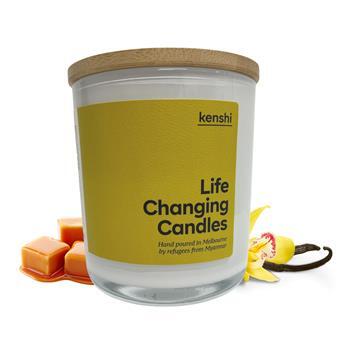 Candle Caramel & Vanilla 400g Kenshi