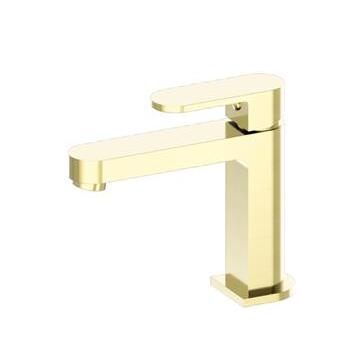 Basin Mixer Ecco Brushed Gold NR301301BG