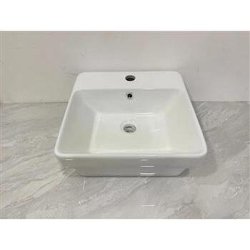 Basin Inset Romina Cartia W/ Waste Plug CAB-RIN-41SQ