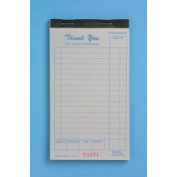 Docket Book Zions Restaurant 17Sc Single Copy