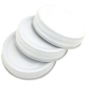 Lids Replacement Preserving Jar 1L White 3pk Kates Kitchen
