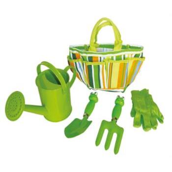 Garden Set Frog Kids Green 5pce