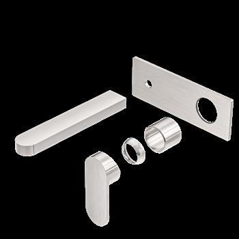 Wall Basin Mixer Trim Kit Only BN Ecco NR301310aTBN