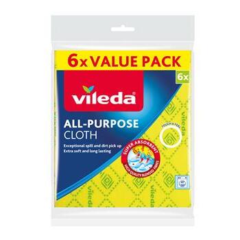 Cloth All Purpose Super Absorbant 6pk Vileda