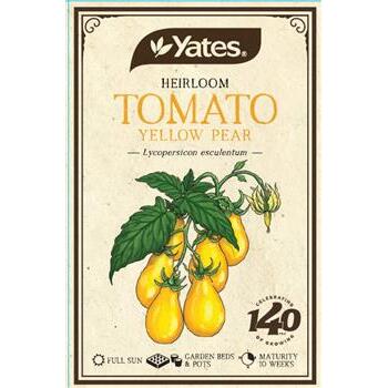 Seeds Tomato Yellow Pear Heirloom Yates