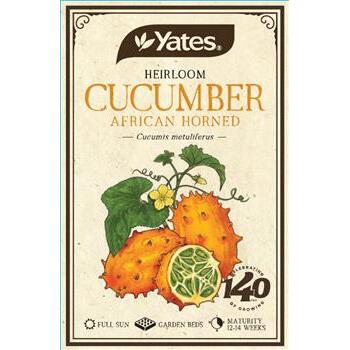 Seeds Cucumber African Horn Heirloom Yates