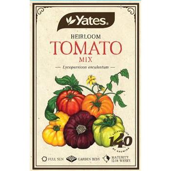 Seeds Tomato Mix Heirloom Yates