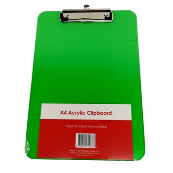 Clipboard Gns Basic A4 Acrylic Green