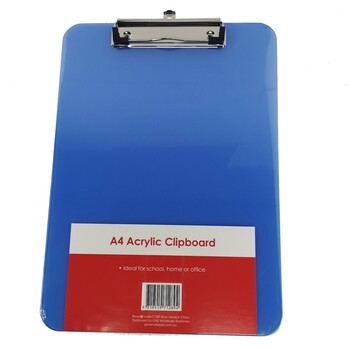 Clipboard Gns Basic A4 Acrylic Blue