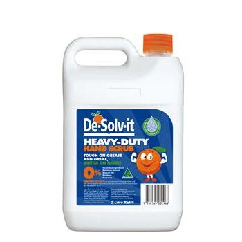 Cleaner Hand Scrub Heavy Duty Refill 5L De-Solv-it