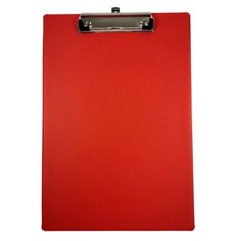 Clipboard Gns A4 Pvc Red