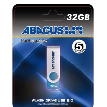 Usb 2.0 Abacus 32Gb Swivel