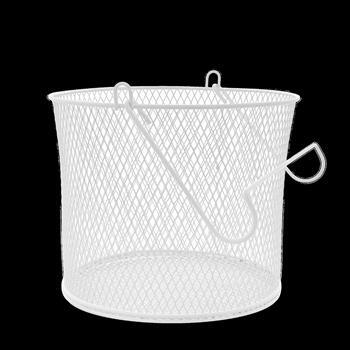 Basket Peg Round White Seymours