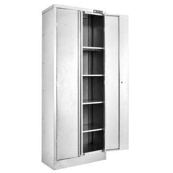 Cabinet 5 Shelf 2 Door 100kg Galvanised 1830mm Trulock