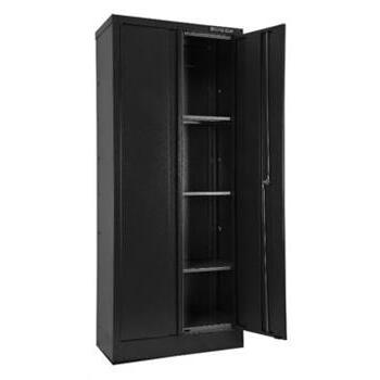 Cabinet 4 Shelf 2 door 100kg Hammertone 1680mm Trulock