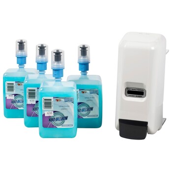 Sp- Liquid Hand Wash Northfork 1.4L Start Pack Pearl Blue